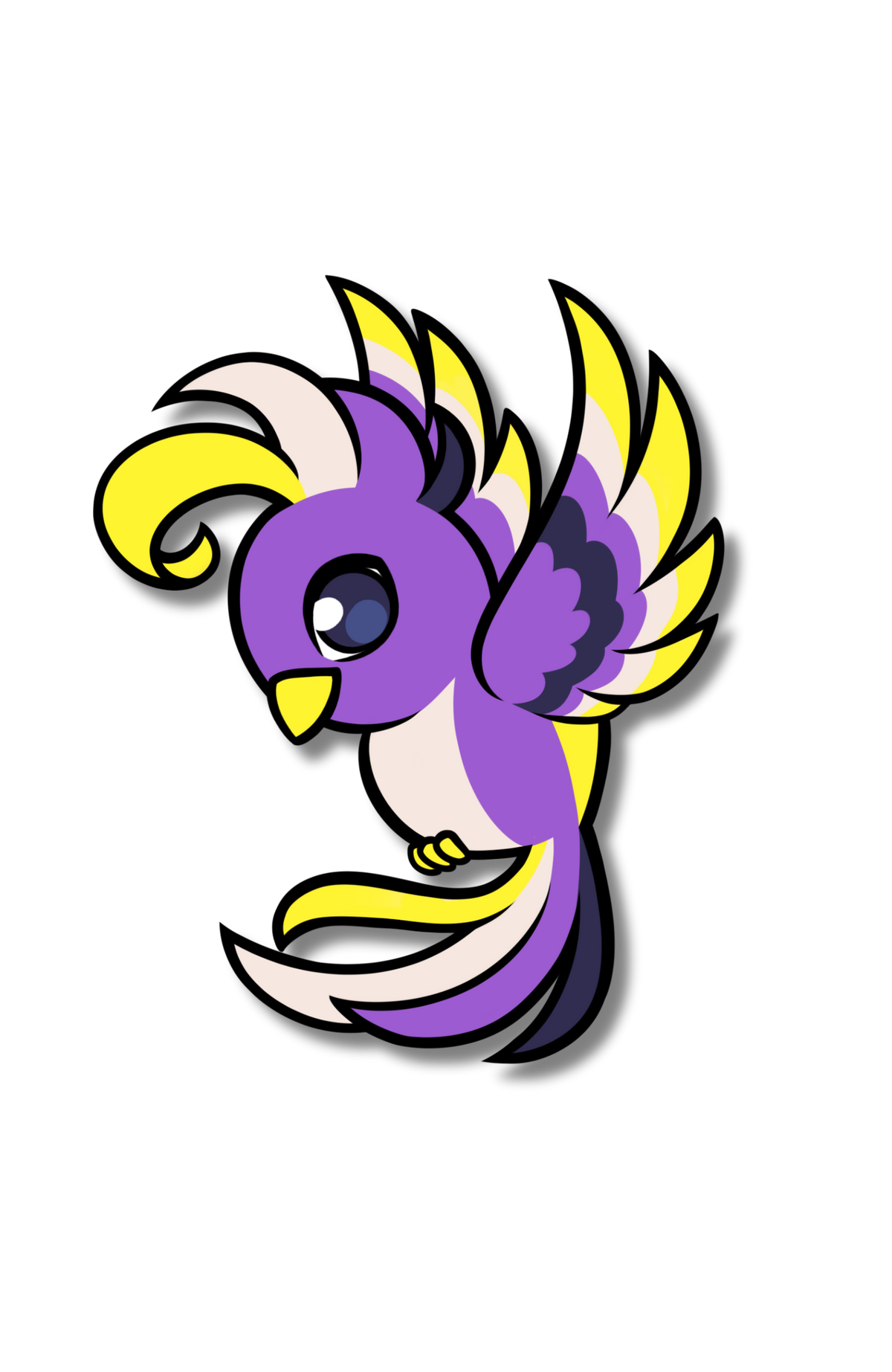 Baby Non-Binary Pride Phoenix