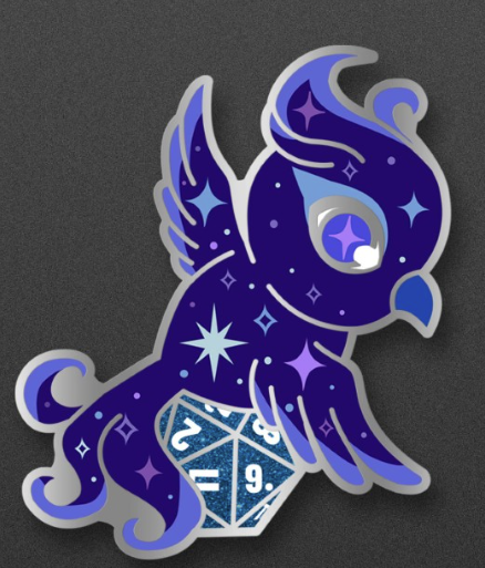 Galactic Phoenix Pin