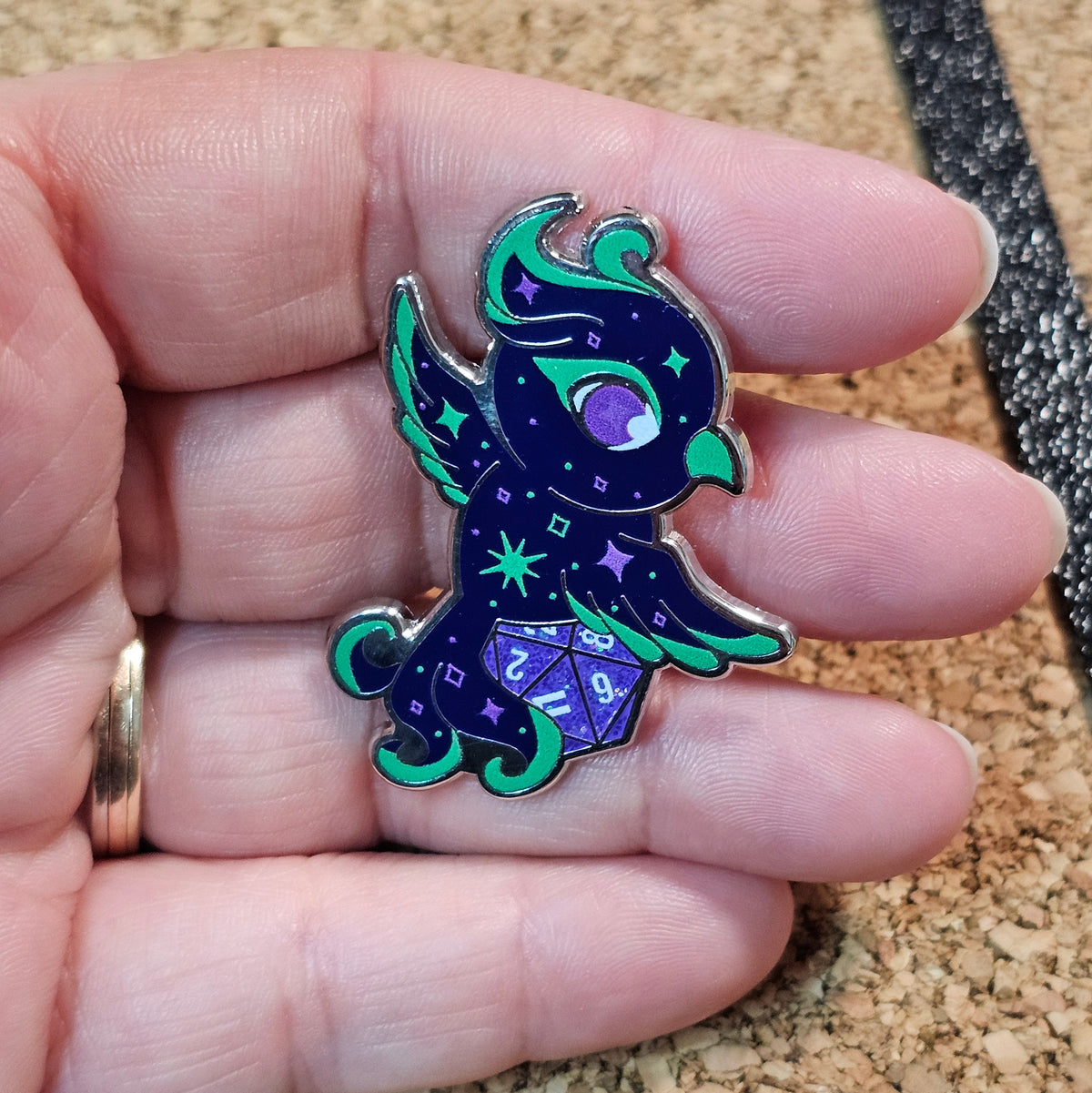 Baby Green Galaxy Phoenix